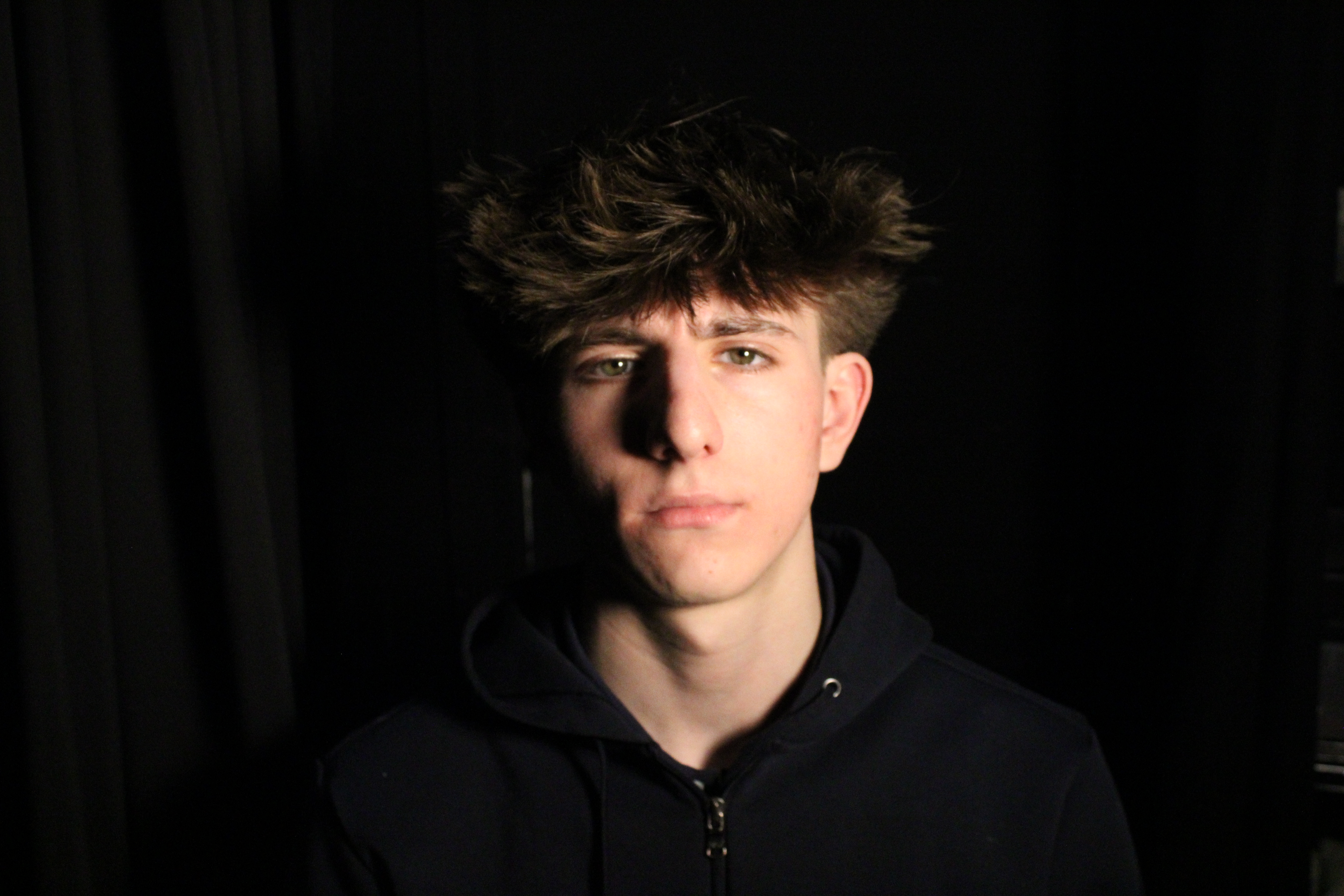 Portrait with Loop Lighting